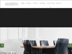 Sites similar to lorenssanitation.com