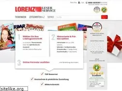 Sites similar to lorenz-leserservice.de