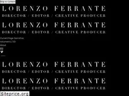 Sites similar to lorenzoferrante.com