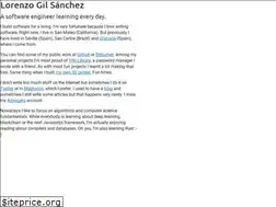 Sites similar to lorenzogil.com