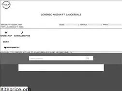 Sites similar to lorenzonissanftlauderdale.com