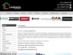 Sites similar to lorenzorevestimentos.com.br