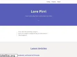 Sites similar to lorepirri.com