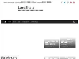 Sites similar to loreshala.com
