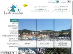 Sites similar to loreto-immo.com