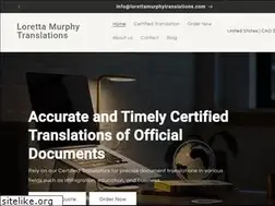 Sites similar to lorettamurphytranslations.com