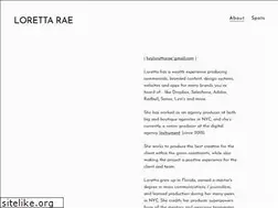 Sites similar to lorettarae.com