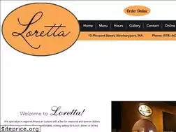 Sites similar to lorettarestaurant.com
