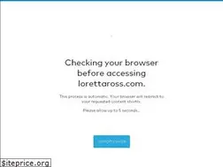 Sites similar to lorettaross.com