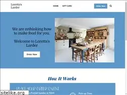 Sites similar to lorettaslarder.com
