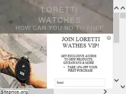 Sites similar to lorettiwatches.com
