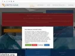 Sites similar to lorettoklinik.de