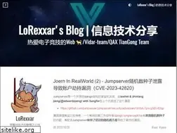 Sites similar to lorexxar.cn