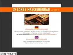 Sites similar to lorey-maschinenbau.de