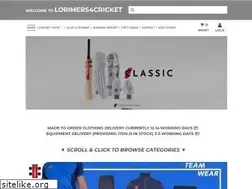 Sites similar to lorimers4cricket.co.uk