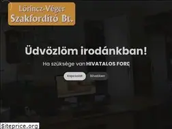 Sites similar to lorincz-veger.hu