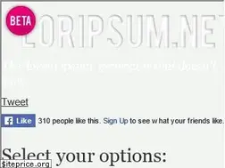 Sites similar to loripsum.net