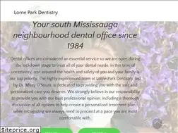 Sites similar to lorneparkdentistry.com