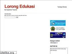 Sites similar to lorongedukasi.wordpress.com
