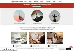 Sites similar to lorrainefernandes.com