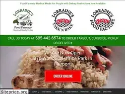 Sites similar to lorrainesfoodfactory.com