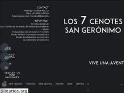 Sites similar to los7cenotes.com