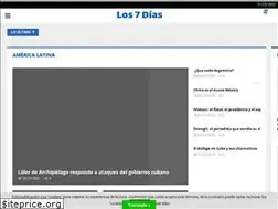 Sites similar to los7dias.com