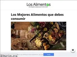 Sites similar to losalimentos.info