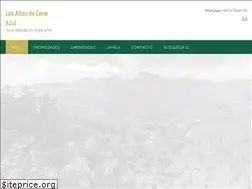 Sites similar to losaltosdecerroazul.net