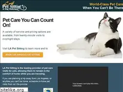 Sites similar to losangelescatsitters.com