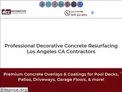 Sites similar to losangelesdecorativeconcrete.com