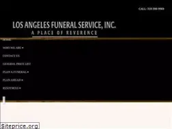 Sites similar to losangelesfuneralservice.com
