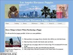 Sites similar to losangeleshavanesepuppies.com