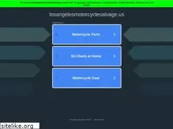 Sites similar to losangelesmotorcyclesalvage.us