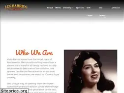 Sites similar to losbarriosrestaurant.com