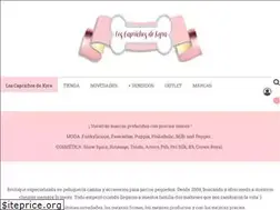 Sites similar to loscaprichosdekyrawebshop.com