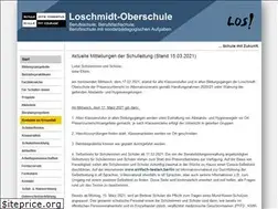 Sites similar to loschmidt-oberschule.de