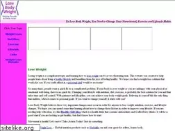 Sites similar to lose-body-weight.com