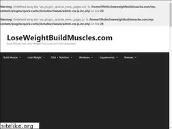 Sites similar to loseweightbuildmuscles.com