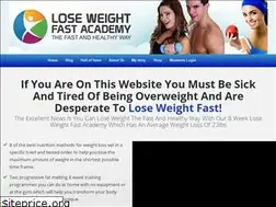 Sites similar to loseweightfastacademy.com