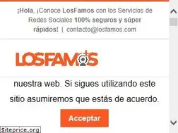 Sites similar to losfamos.com