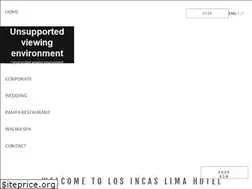 Sites similar to losincas.com.pe