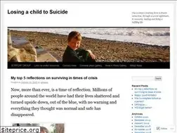 Sites similar to losingachildtosuicide.org.uk