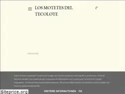 Sites similar to losmotetesdeltecolote.blogspot.com