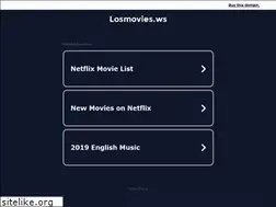 Sites similar to losmovies.ws