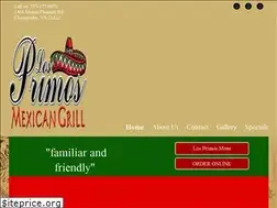 Sites similar to losprimosmexicangrill.com
