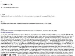 Sites similar to lossless.cd
