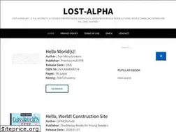 Sites similar to lost-alpha.net