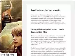 Sites similar to lost-in-translation.com
