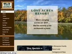Sites similar to lostacresresort.com